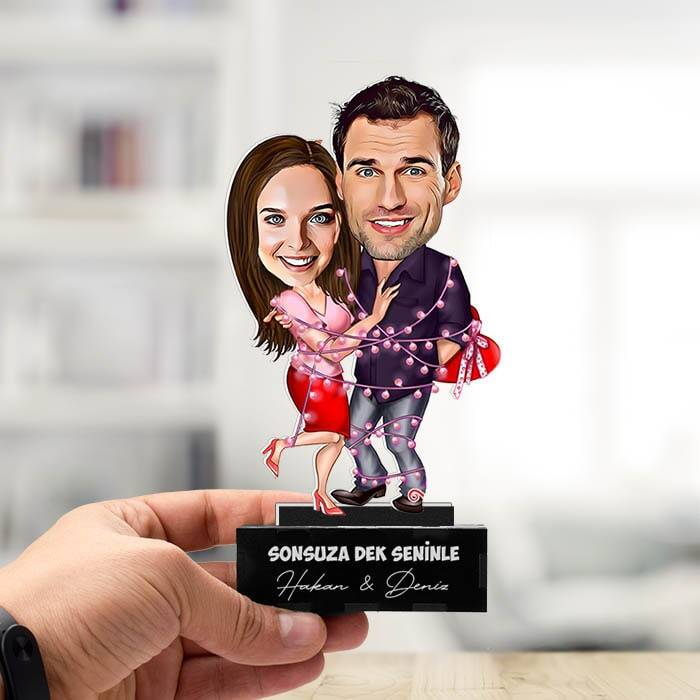 Sevgili Karikatürlü Biblo - Product Image 1